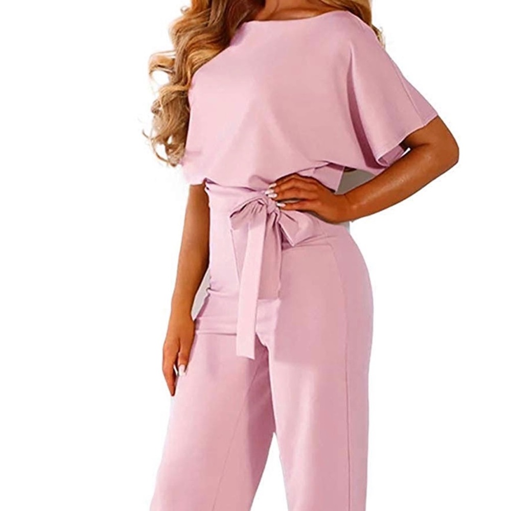 Pink Pants Rumper